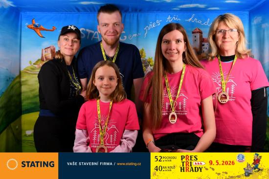 Galerie 52. Pochod přes tři hrady 2026
