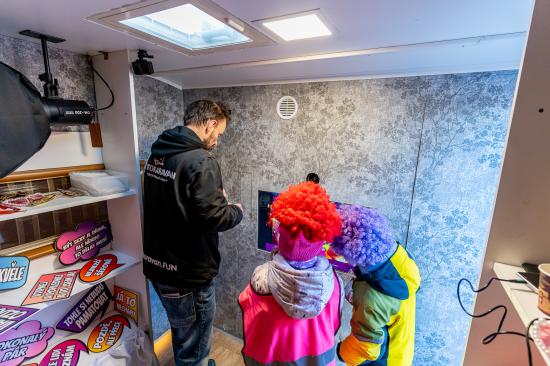 Fotografie z backstage