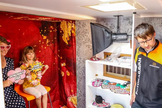 Fotografie z backstage