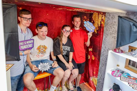 Fotografie z backstage