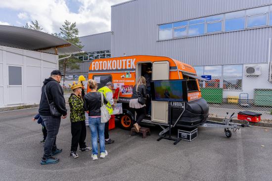 Fotografie z backstage