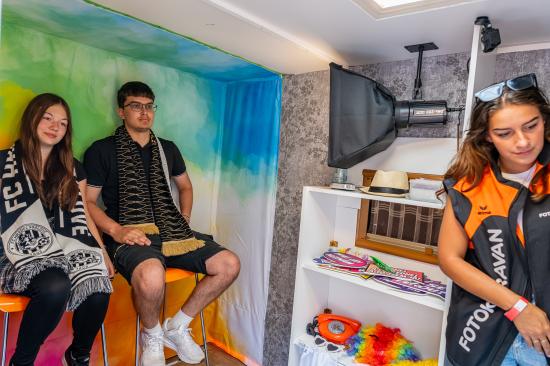 Fotografie z backstage