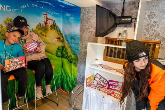 Fotografie z backstage